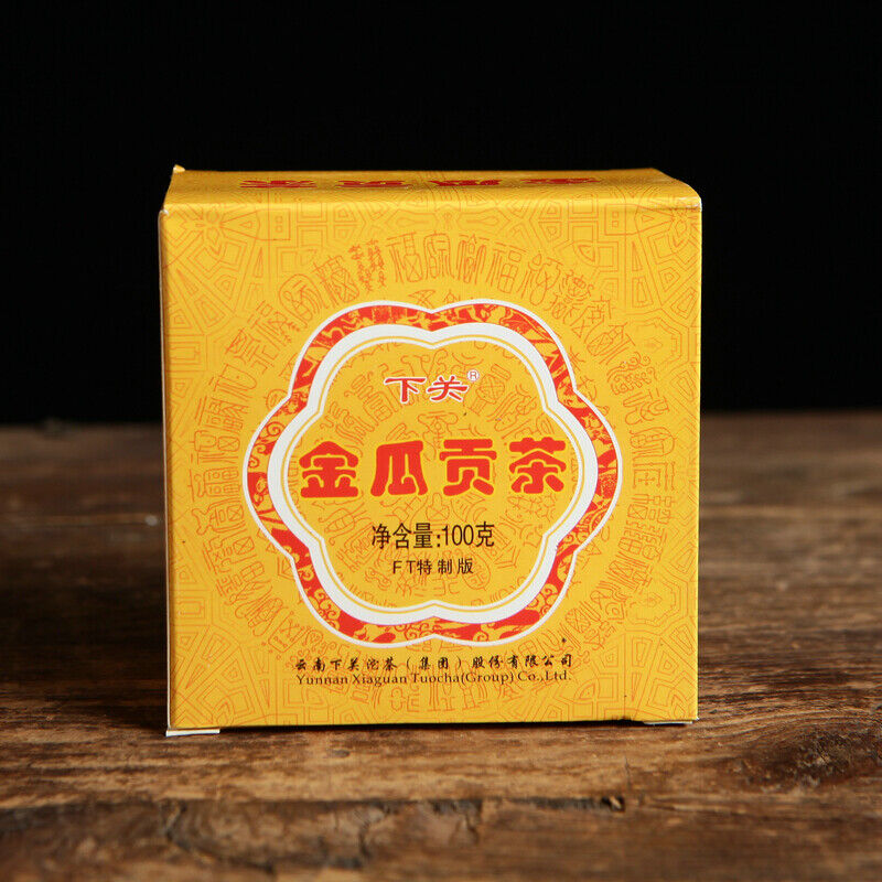 Golden Melon Royal Tribute Tuo FT * XiaGuan Pu-erh Tea Raw TuoCha 100g