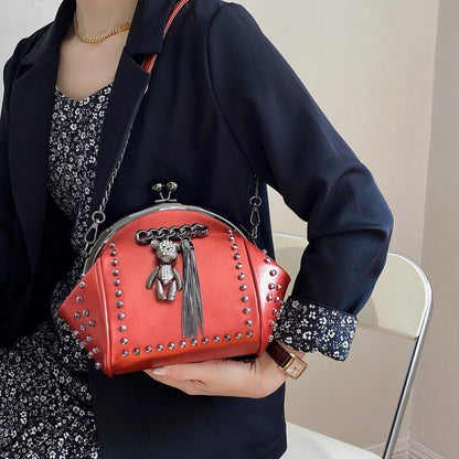 Shoulder Bag Synthetic Leather Crossbody Purse Handbag 28*21*13 CM 120 CM Strap