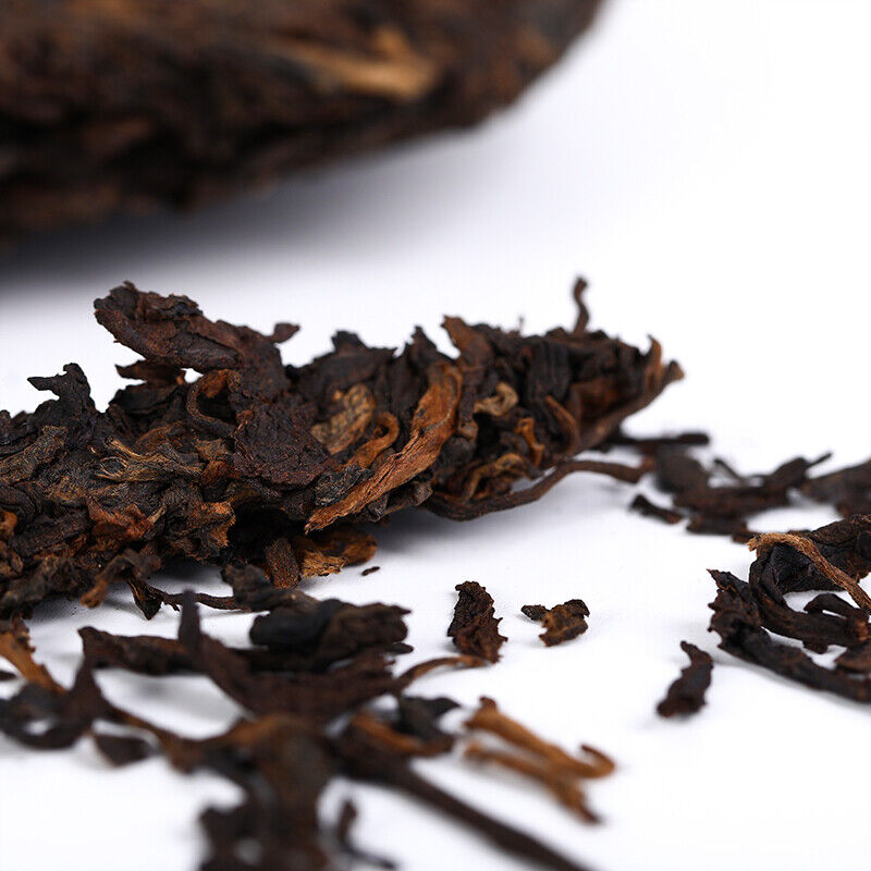 Puer Chun * 2021 Haiwan Tea Pu-erh Yunnan Chi Tse Beeng Cha Ripe Pu Er Tea 357g