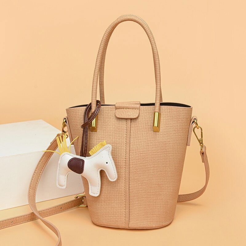 2piece/set Cowhide Women's Handbags Ladies Tote Women Shoulder Crossbody Bag