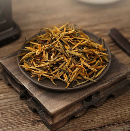 Yunnan Dian Hong Golden Full Leaf Black Tea,DianHong black Tee Kungfu tea