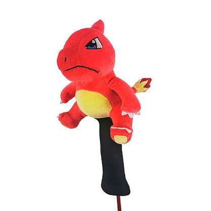 Cartoon Golf Wood Head Covers Plush Animal Driver Wood Irons Putter Headcovers