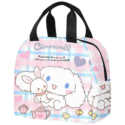 Cinnamoroll Insulated Lunch Bag Handbag Thermal Leakproof Insulated Lunch Box