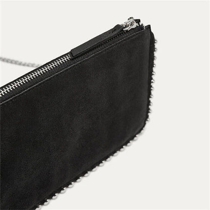 Chains Women Crossbody Bags Handbags Leather Lady Shoulder Bag Lady Small Flap