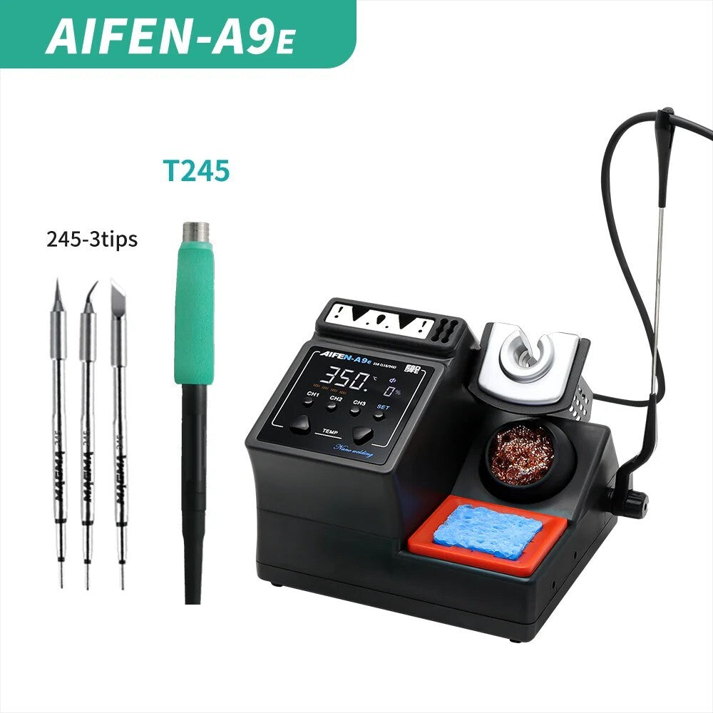 A9E Soldering Station Compatible Original Soldering Iron Tip 210/245/115 Handle