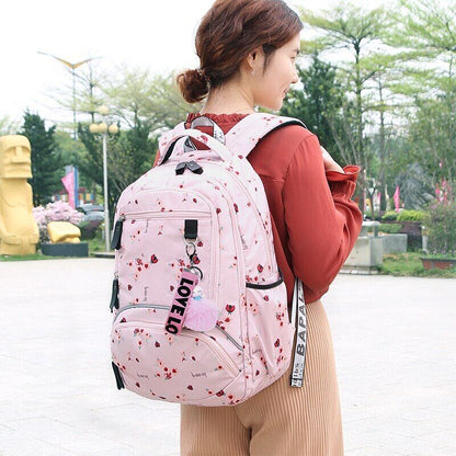 Schoolbag School Backpack Bagpack Primary School Book Bags Teenage Girls Kids