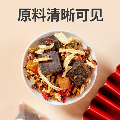 红糖姜枣茶 Brown Sugar Ginger Date Tea 量贩装 50*10g 家中常备 500g