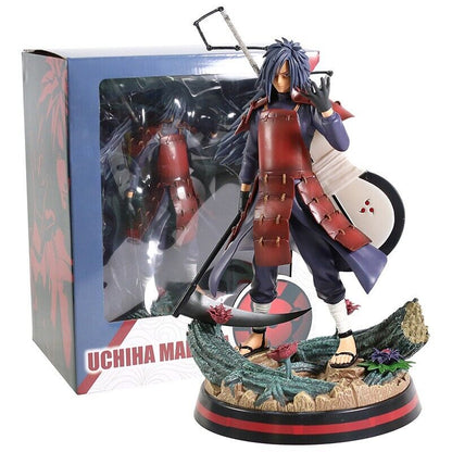 Naruto Shippuden Figur Madara Uchiha PVC Actionfigur Modell Statue Spielzeugkiste-