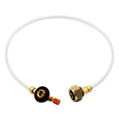 Camping Gas Stove Propane Refill Adapter Outdoor Flat Cylinder Tank Container