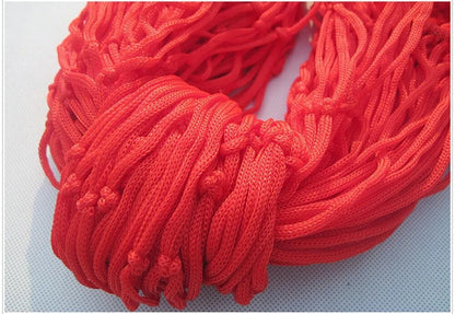 Camping Hammock Nylon Mesh Rope Strap Belt Comfortable Hanging Outdoor Furniture