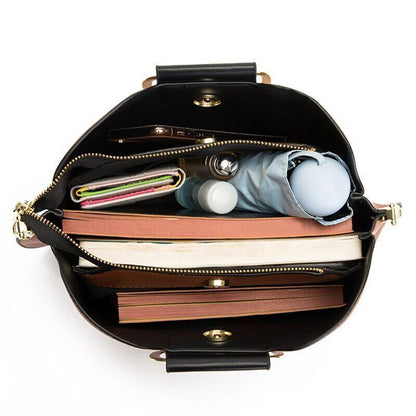 Women's PU Leather Crossbody Bags Ladies Shoulder Bag Handbags Purses