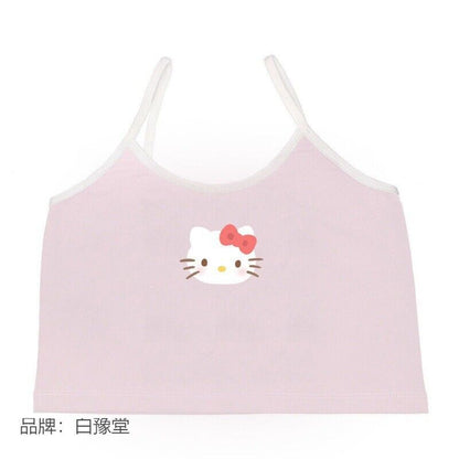 Hello Kitty Cartoon Millennium Spicy Girl Cute Print Tank Top Girl