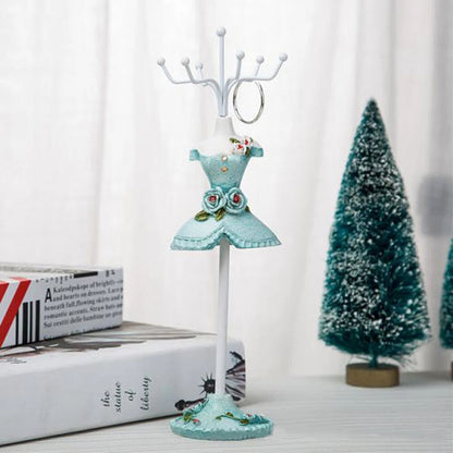 Jewelry Display Holder Resin Mannequin Dress Necklace Earring Bracelet Organizer