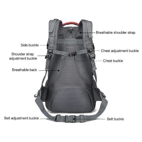 40L/60L Outdoor Travel Backpack Camping Bag Man Woman Climbing Hiking Backpack