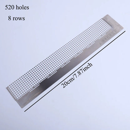Diamond Embroidery Painting Ruler Metal DIY Mosaic Fix Tool Adjustment Corrector