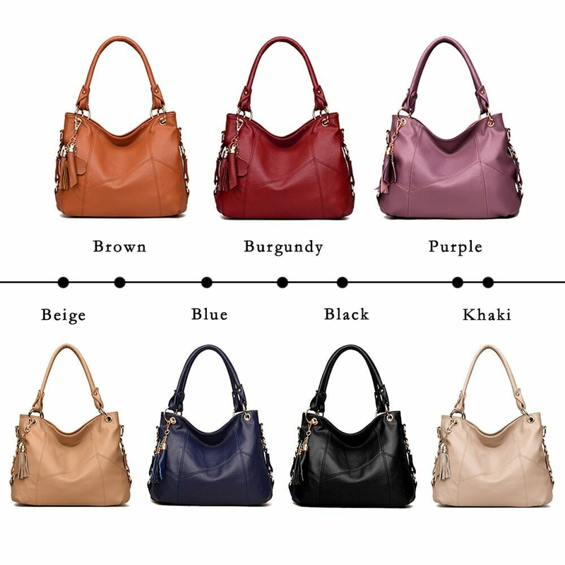 Genuine Leather Vintage Women Ladies Messenger Crossbody Shoulder Bags Handbag