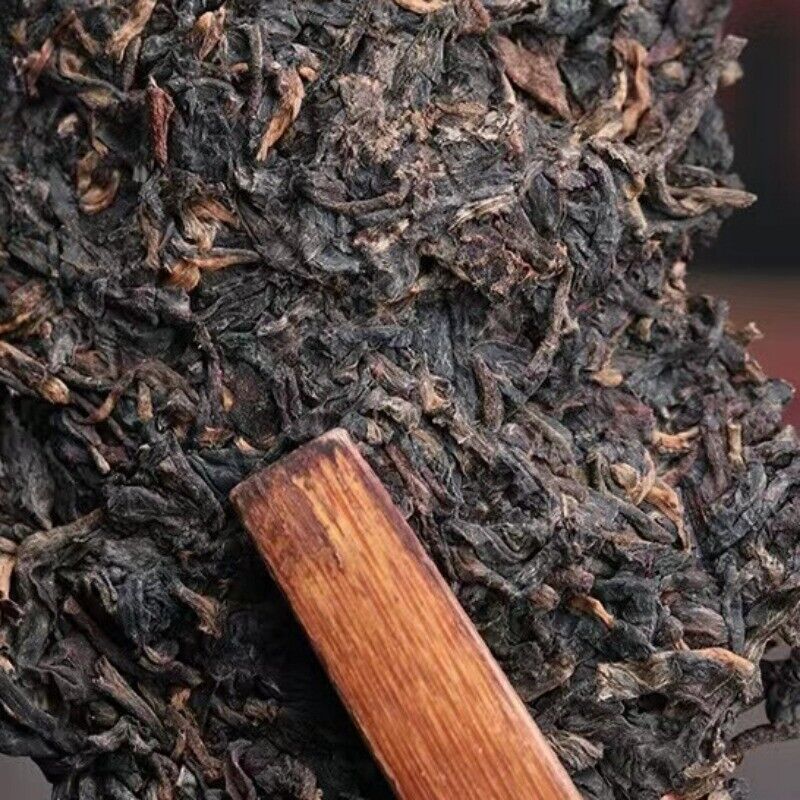 357g Yunnan 2004 Menghai 7542 Pu-erh Sheng Tea Qizi Pu'er Cake Tea Raw Puerh Tea