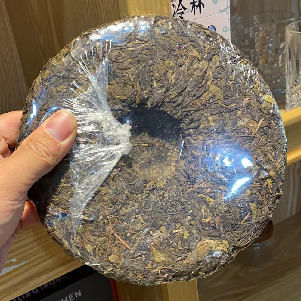 357g Yunnan Old Puerh Raw Tea 2000 Aged Pu'er Tea Cake Chinese Raw Pu-erh Tea