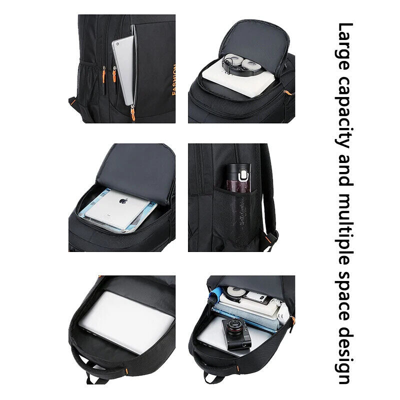 Boys School Bags Middle High Student Schoolbag Backpacks Men 2023