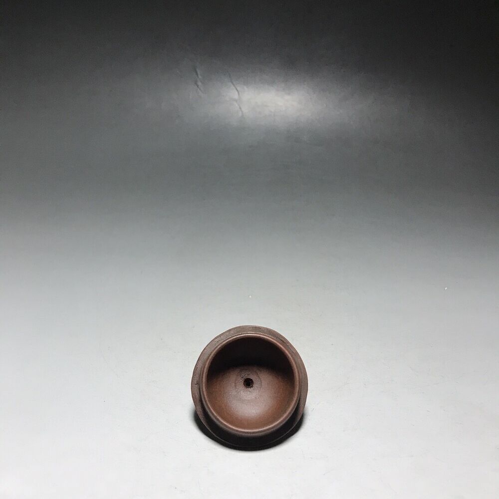 vintage chinese yixing purple clay teapot zisha ceremony carving Collectible art