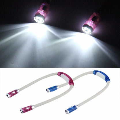 4 LED Light Led Book Flexible Portable Neck With Reading Adjustable Brightness