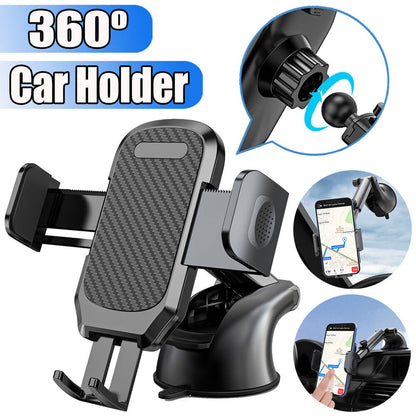 Universal Car Phone Holder Mount Stand Windshield For Samsung Note 20 / Ultra 5G