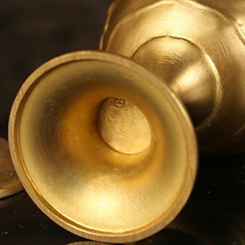 Mini Wine Glass Vodka Goblet Spirit Shot Cup Gold Ancient Tumbler Brass 50/100ml