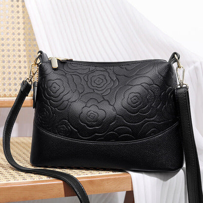 lady Faux Leather Shoulder Bag Tote Purse Handbags Messenger Crossbody Satchel