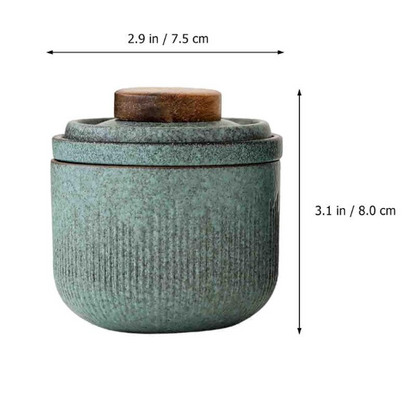 Ceramic Travel Tea Set with Travel Case