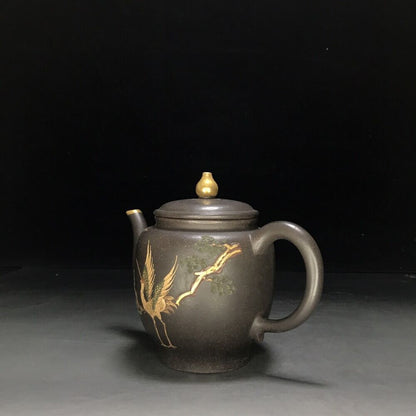 vintage chinese yixing purple clay teapot zisha ceremony teaware collection rare