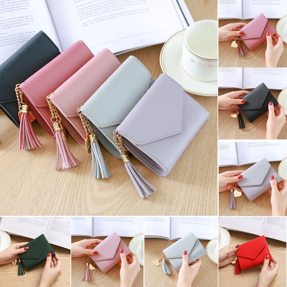Fashion Women Ladies PU Leather Purse Money Wallet Clutch Card Bag Holder Gift