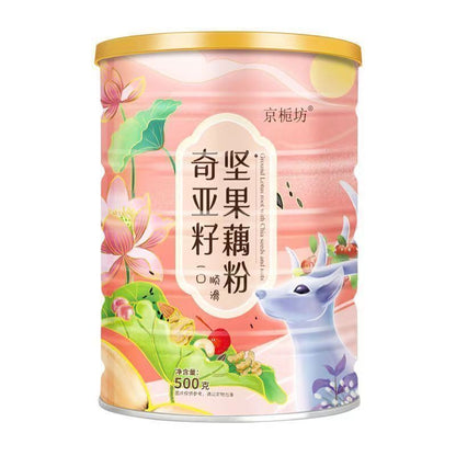 Chinese Asian Soup Chia Seed Mixed Lotus Root Soup Instant Breakfast Starch 500g