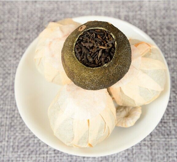 250g/box Yunnan Pu'er Mini Green Orange Peeled Citrus Pu'er Tea-