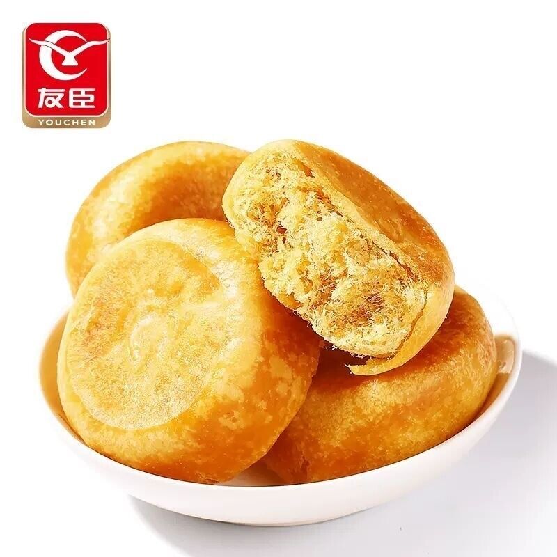 500g/1000g Youchen Meat Floss Cakes Chinese Specialty Snack Food 友臣肉松饼中国特产早餐点心食品
