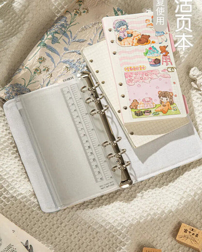 Notebook Planner A5 A6 Binder Blank Lines Grids Sketchbook Office Journal Agenda