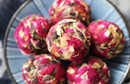 High-grade Imperial Dry Yunnan Pearl Red Rose Bud Tea * Rose Tea-