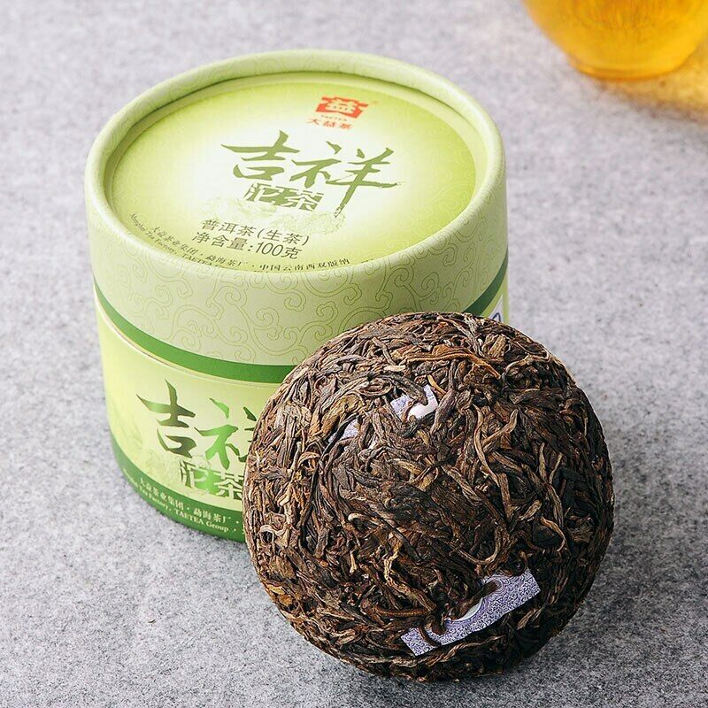 Taetea Lucky TuoCha * 2013 Menghai Dayi Raw Puer Shen Pu-Erh Tuo Cha Tea 100g