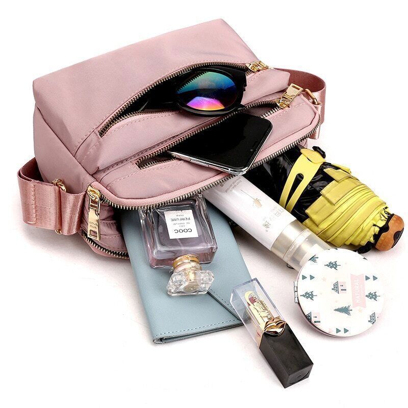 Girls Shoulder Messenger Bag Women Nylon Purse Crossbody Tote Handbag