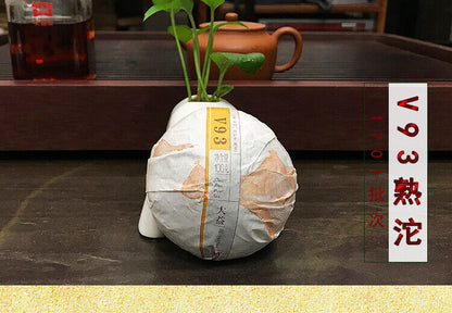TAETEA Yunnan Puer Tuo Tea 2017 V93 Batch 1701 Shu Pu Er Tuocha 500g Ripe Pu-erh