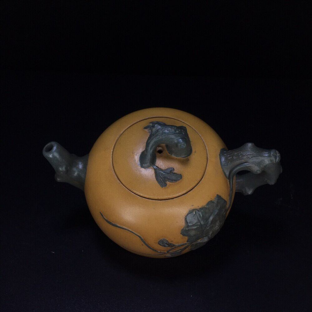 vintage chinese yixing purple clay teapot zisha ceremony teaware collection rare
