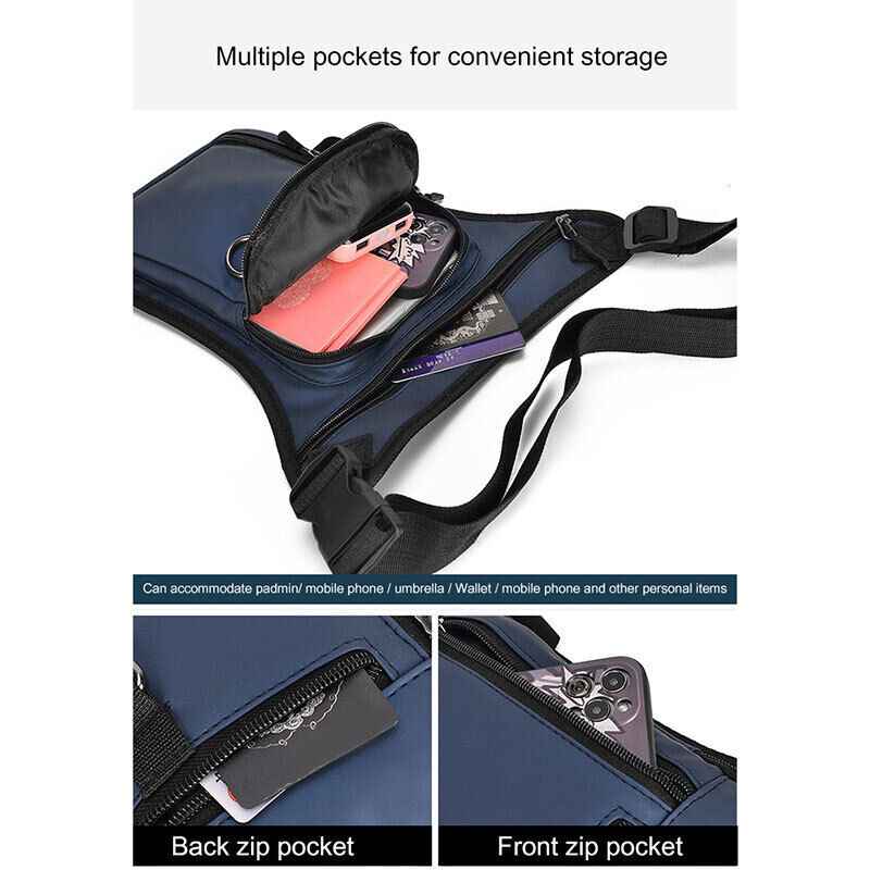 Waterproof Drop Leg Belt Bags Thigh Waist Pack Pouch Outdoor Hiking Riding