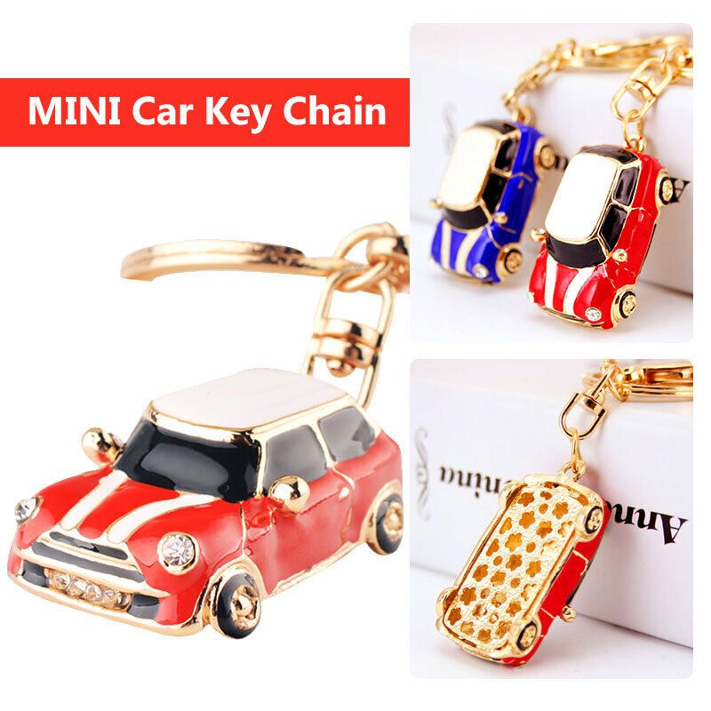 Beetle Car Keychain Purse Bag Car Pendant Key Chain Delicacy Small Keyring Gift