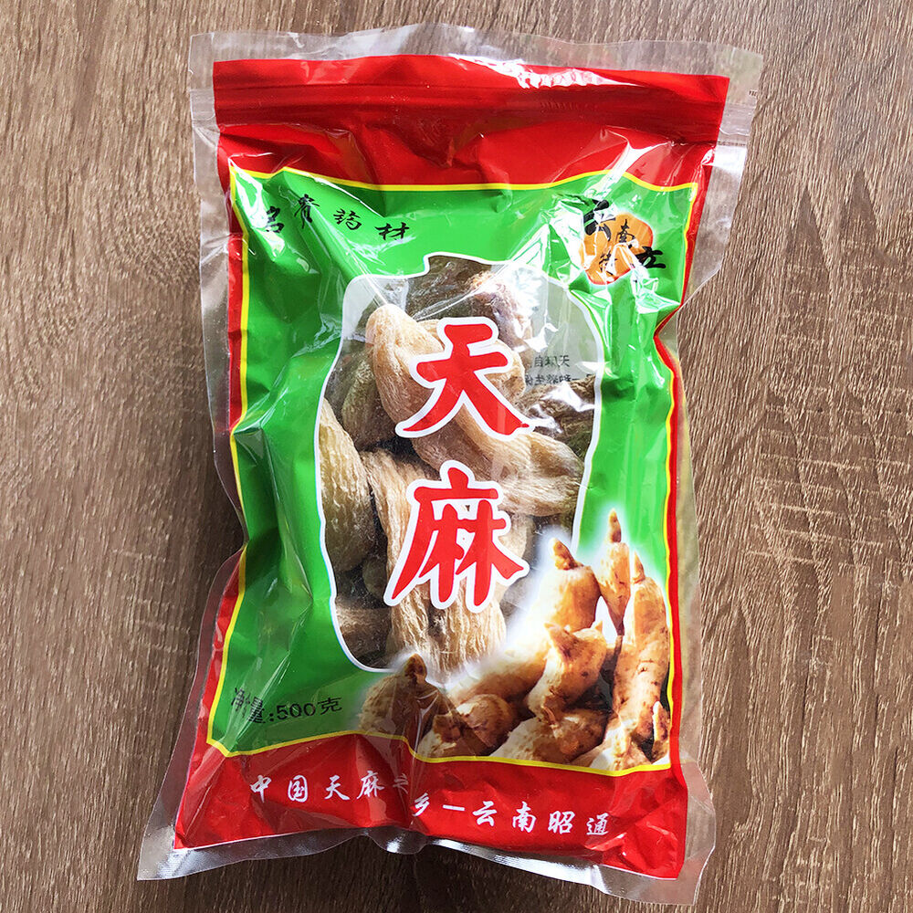 500g 15 Pieces Natural Tianma Healthy Herbal Tea Organic Green Food Health Care