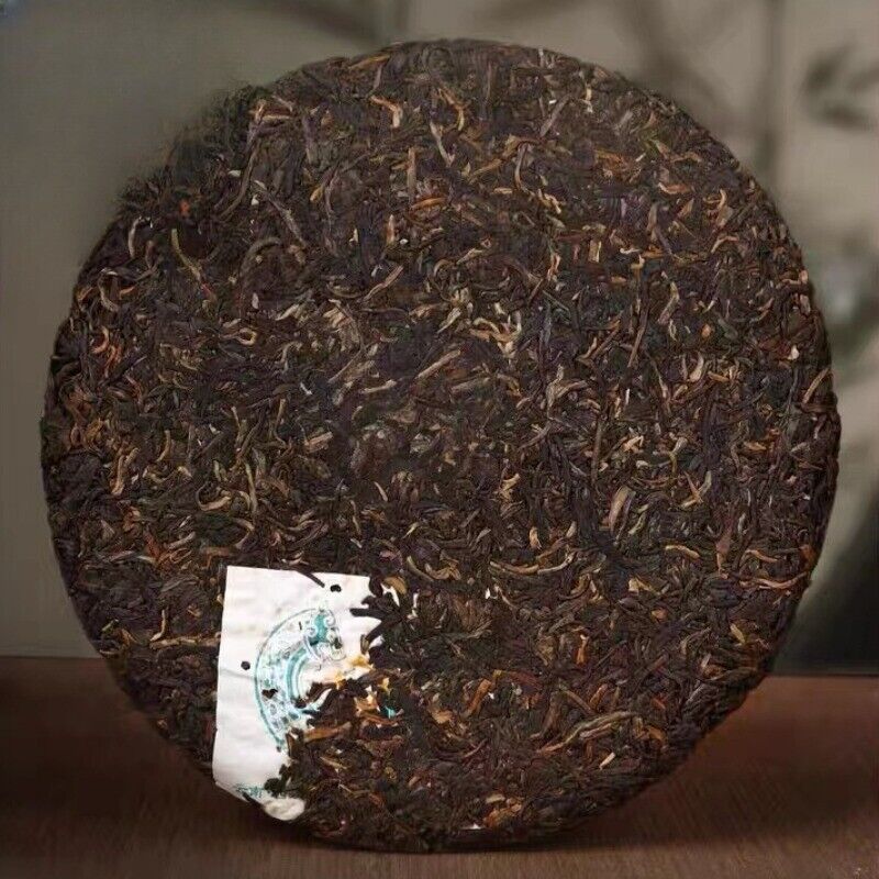 357g Yunnan Qizi Pu'er Cake Tea 2005 Menghai Bulang Pu-erh Raw Tea Puerh Raw Tea