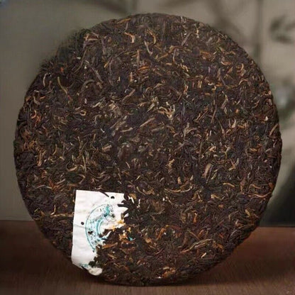 357g Yunnan Qizi Pu'er Cake Tea 2005 Menghai Bulang Pu-erh Raw Tea Puerh Raw Tea