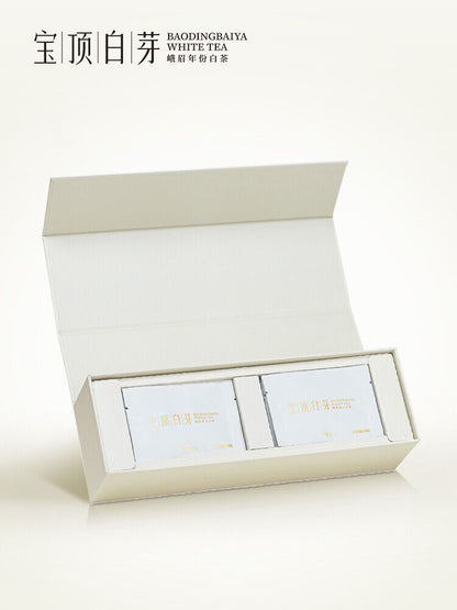 China tea 特级 Green tea 竹叶青峨眉 宝顶白芽茶叶 袋装120g 高山白茶2020年120g Zhu ye qing Tea
