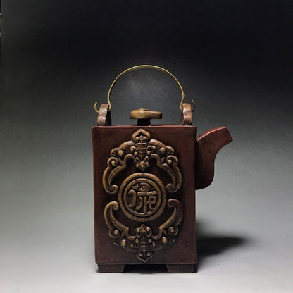 vintage chinese yixing purple clay teapot zisha ceremony fashion gift teaware