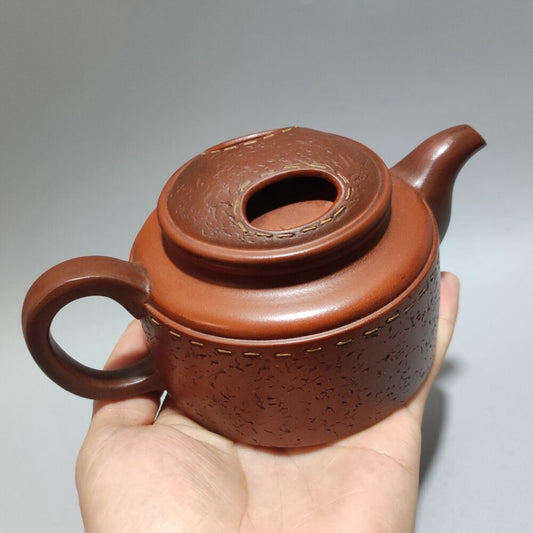 Vintage Chinese Yixing Purple Clay Teapot Zisha Ceremony Fashion Gift Teaware