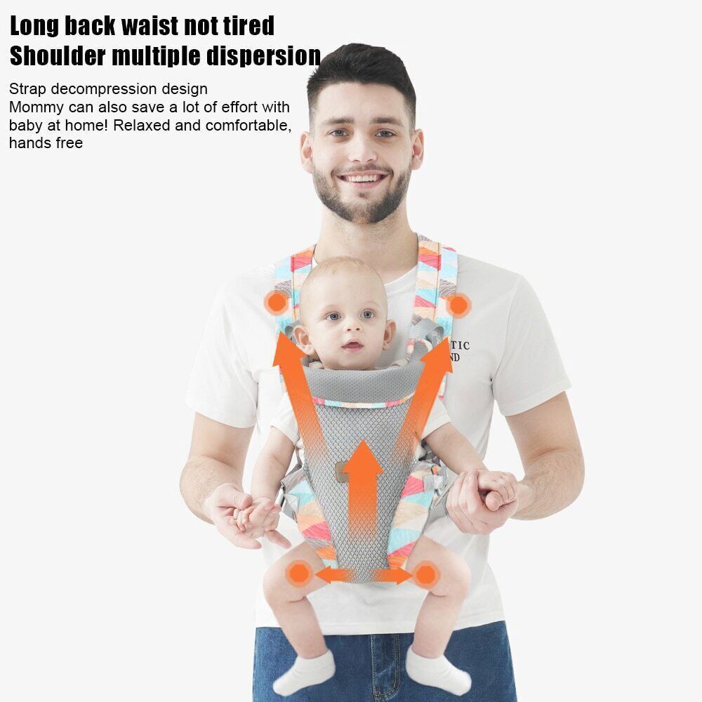 Baby Carrier Bag Portable Backpack Newborn Toddler Front Back Sling Baby