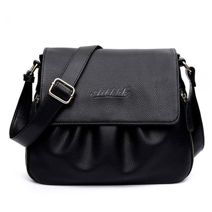 Genuine Leather Handbags Casual Shoulder Bags Messenger Crossbody Bag Travel Bag